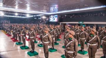 Militares da Brigada Militar são homenageados em Santa Maria